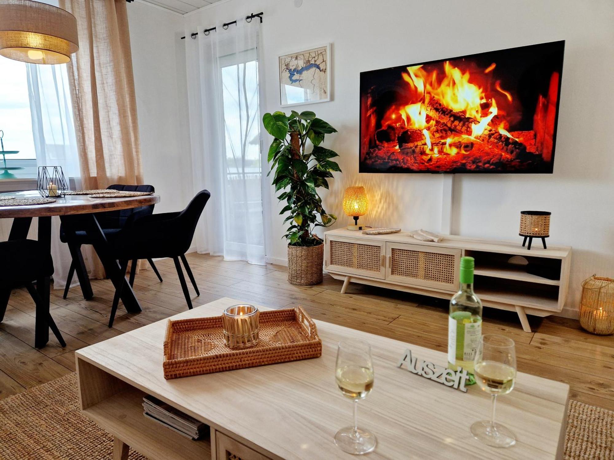 Ferienwohnung Sonnenhang Im Boho-Stil Mit Balkon Möhnesee Dış mekan fotoğraf