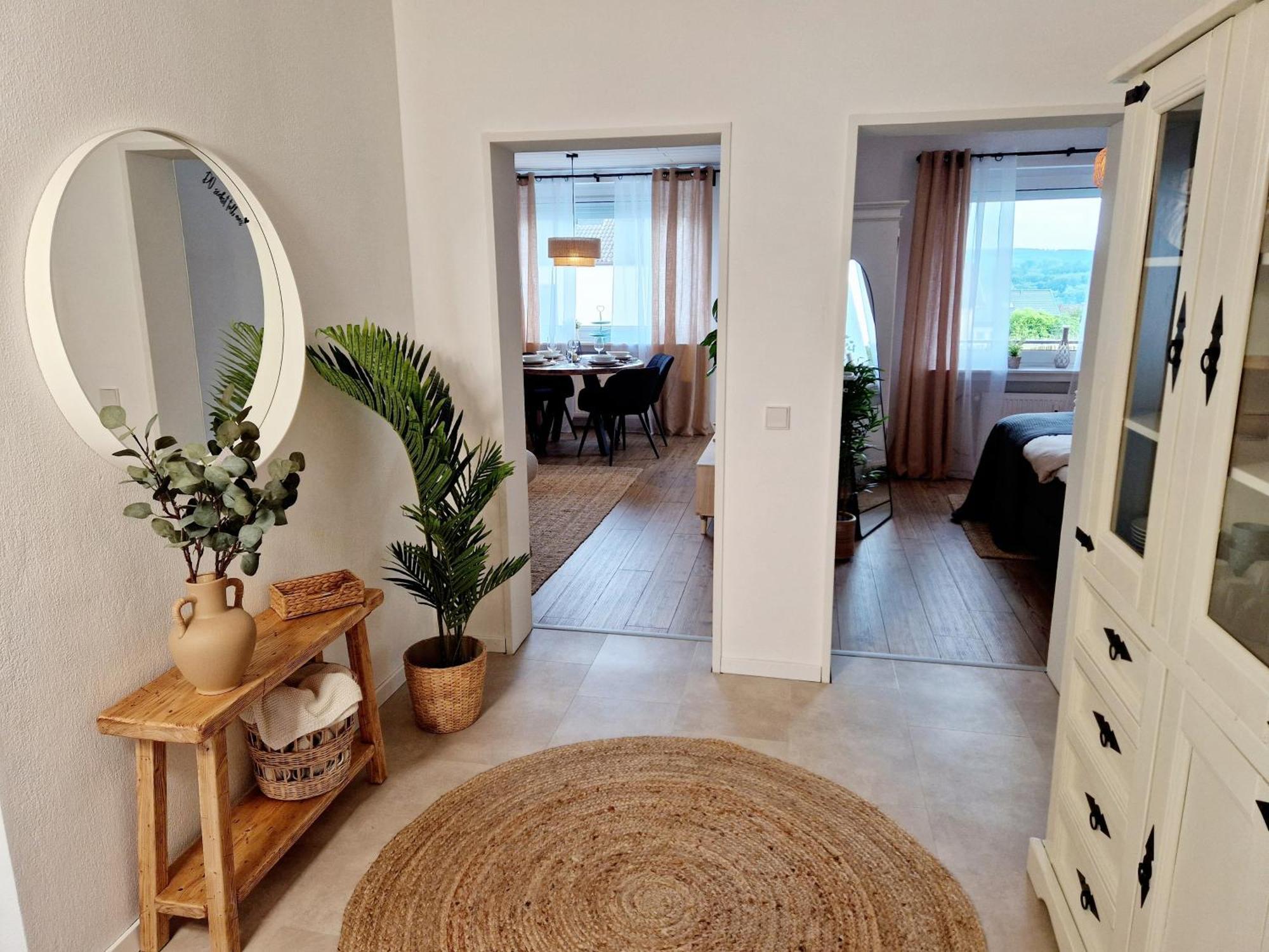 Ferienwohnung Sonnenhang Im Boho-Stil Mit Balkon Möhnesee Dış mekan fotoğraf